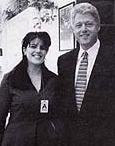 Bill and Monica, ain't they cute?